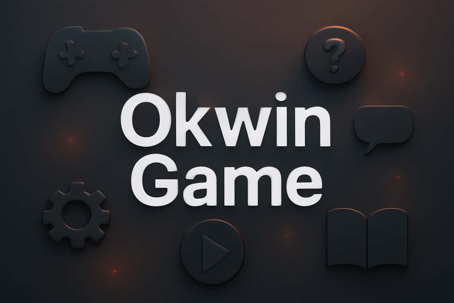 An informational graphic representing Okwin Game Help services.