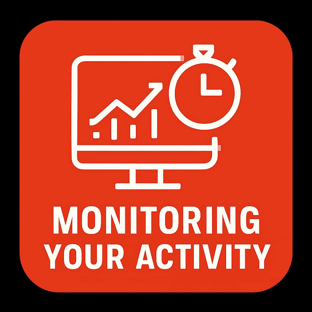 An icon representing Okwin Game activity monitoring, emphasizing security.