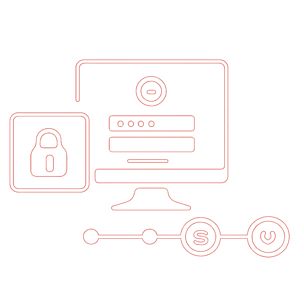 Diagram explaining the account setup steps for Okwin Game.