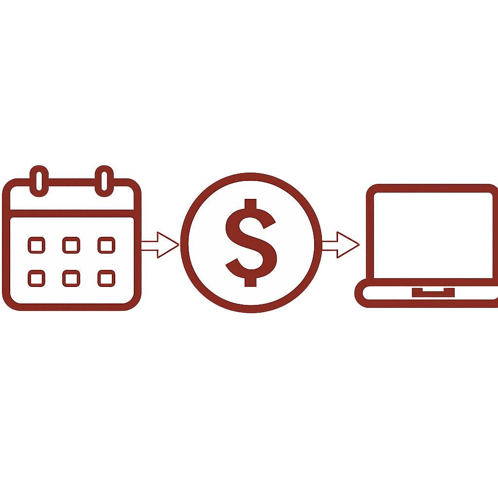 Icon representing the Okwin Game account setup process.