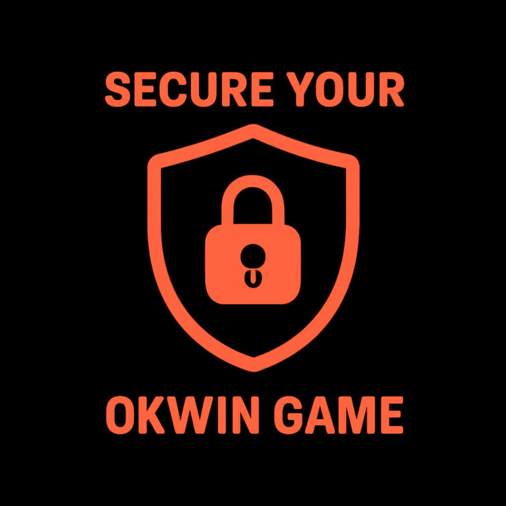 Icon representing secure connection for Okwin Game.