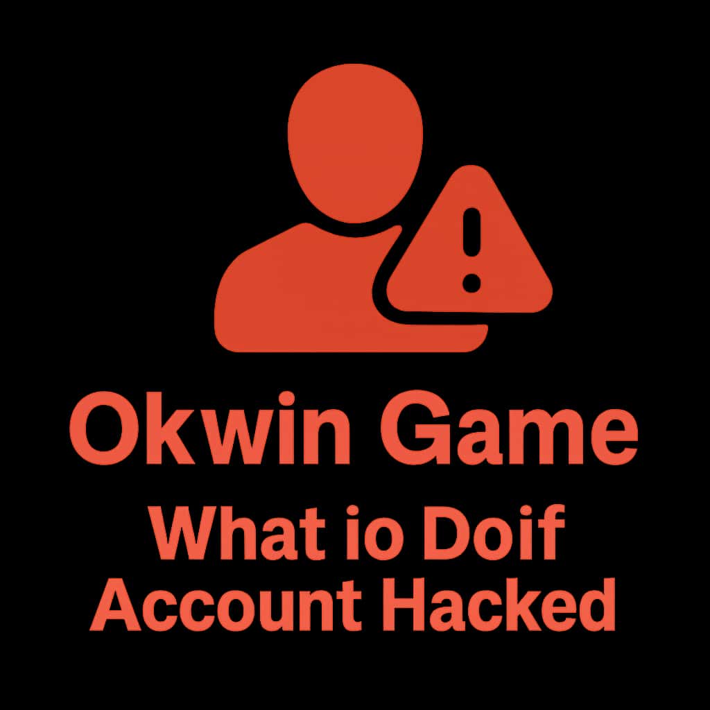 Minimal badge representing Okwin Game account security.